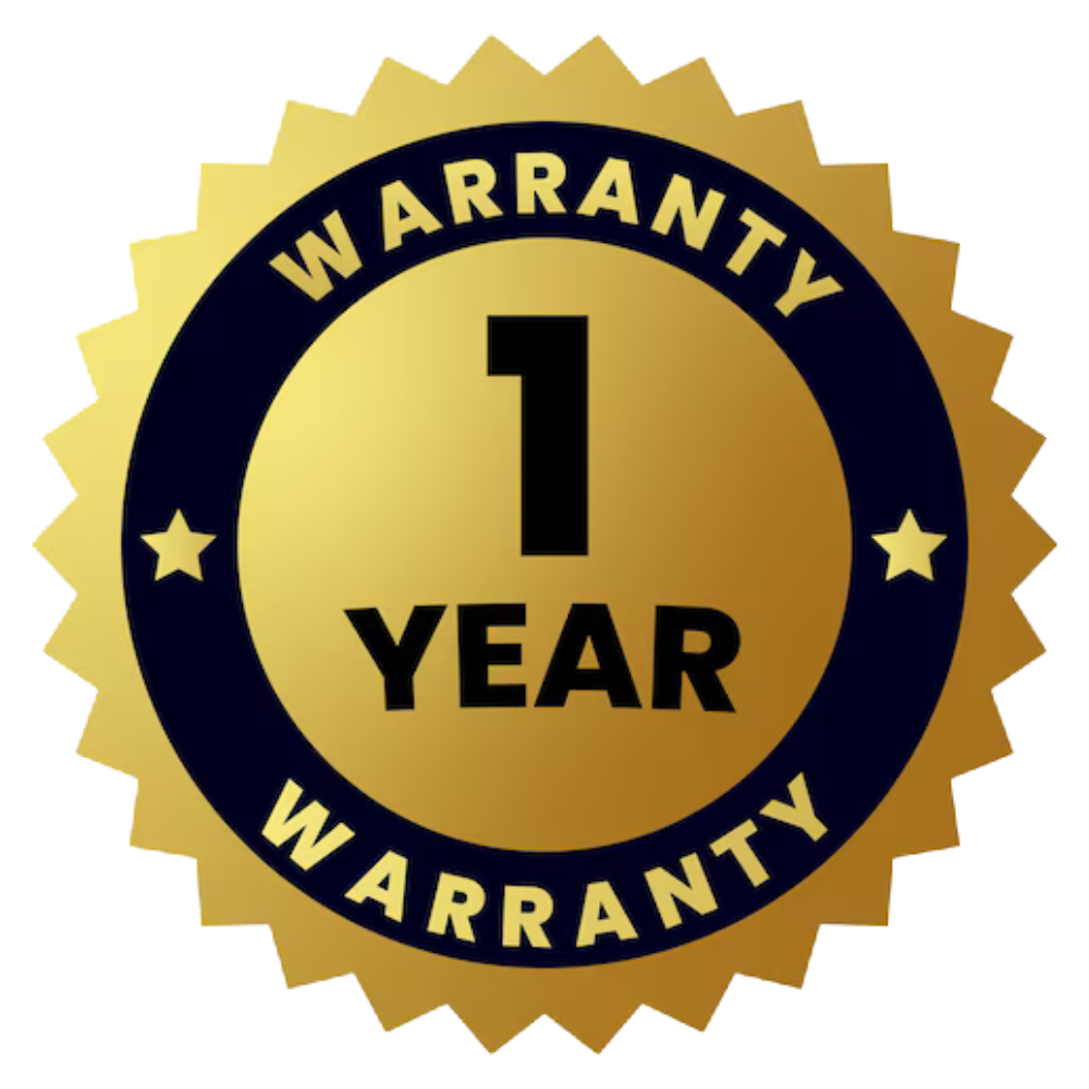 1 Year Warranty