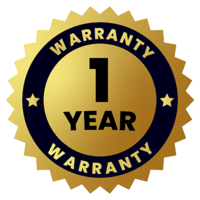 1 Year Warranty